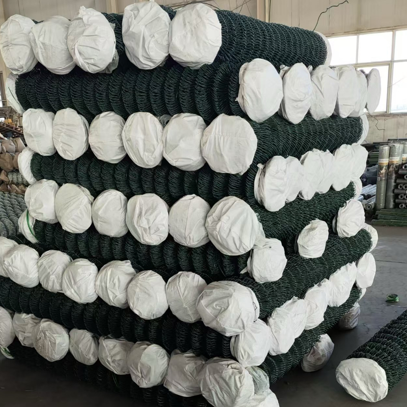 Recinzione a catena commerciale zincata rivestita in PVC