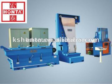 Intermediate wire drawing machine with online annealer