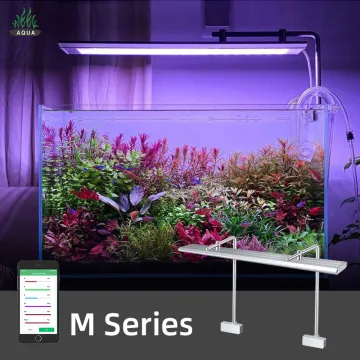 Best LED Aquarium Light M600D PRO for Nano Tanks with App Control and Bracket