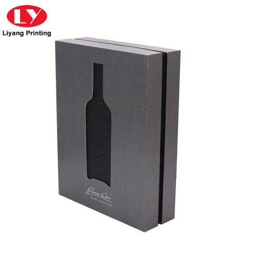 Luxus Papier Pappe Wein Aufbewahrungsbox