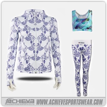 custom women active wear sets fitness yoga wear, gym clothing