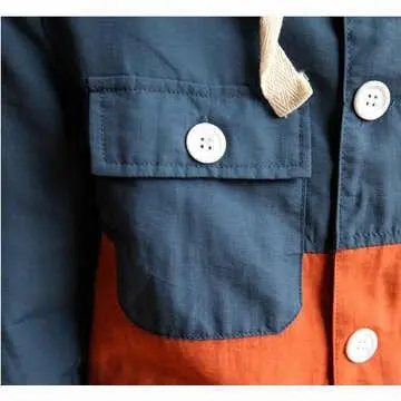 Fashionable men's hoodie windbreaker