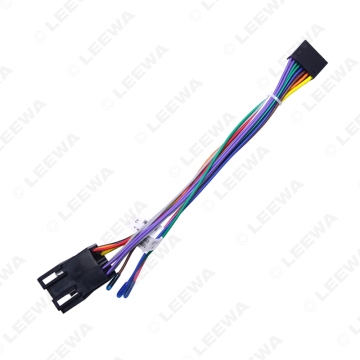 16P Car Head Unit Wire Harness Adapter for Volkswagen ISO OEM Radio Harness