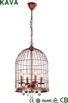 2013 fashion crystal birdcage Pendant Light  for home and hotel