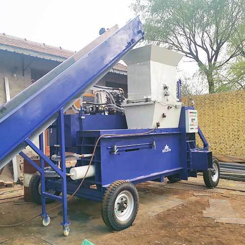 Sawdust Wood Shavings Press Bagging Machine