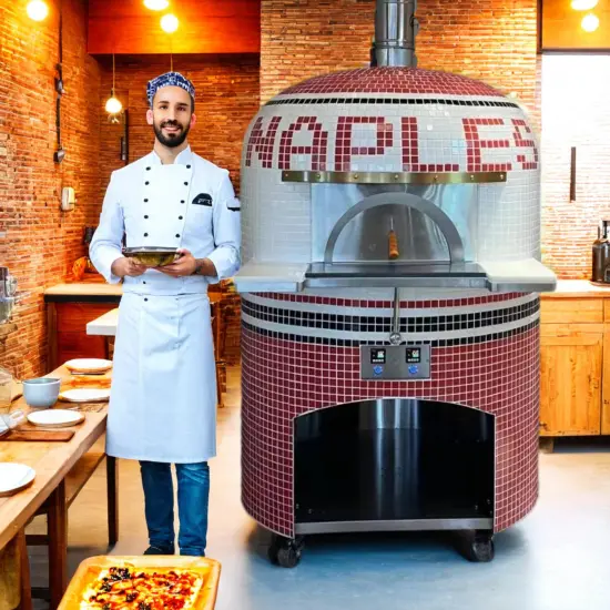 Four à Pizza Professionnel: Gaz, Electrique, Bois - Extérieurs, Mobiles, Commerciaux, Chine (400-500°C)