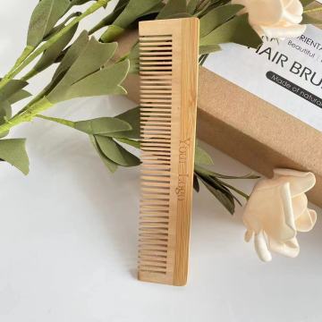 Professional Double Tooth Hair Comb for Smooth Detangling - Suitable for Both Women and Men