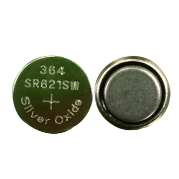 High Performance OEM MSDS 0% Hg Silver Oxide Battery 364 SR621SW S621E 1.55V