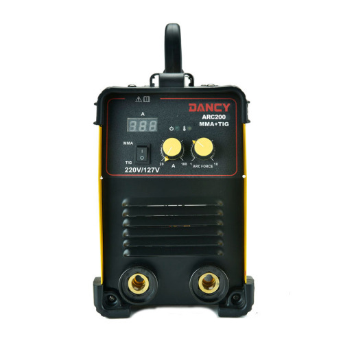 Dual voltage stick welding machine 180A arc welder manual welding 6013 7018 high duty cycle for continous metal welding