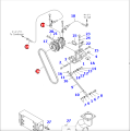 HOSE 561-07-81331 FOR HD785-7 Dump truck parts