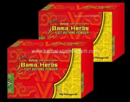 Original Bama Herbs Traditional Medicine Foot Bath Powder
