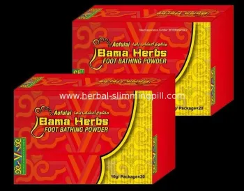 Original Bama Herbs Traditional Medicine Foot Bath Powder