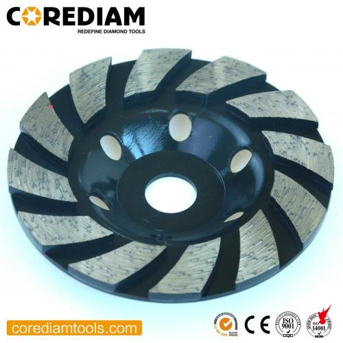 115mm Sinter Turbo Grinding Wheel untuk Batu