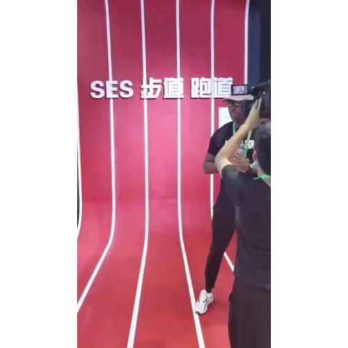 Stadium material running track rubber sports flooring