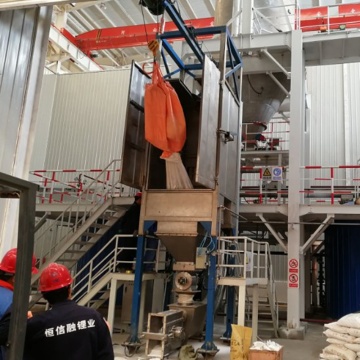 Boyang granulare acido citrico grande stazione di scarico della borsa