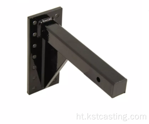 Trelè Hitch Pintle Hook Mounting Plak 2 "pous reseptè