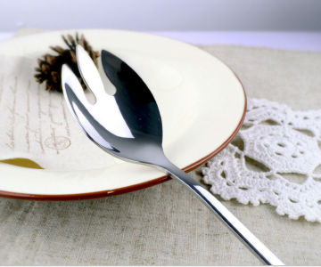 Unique Special Western Stainless Steel Salad Spoon/Ramen Spoon