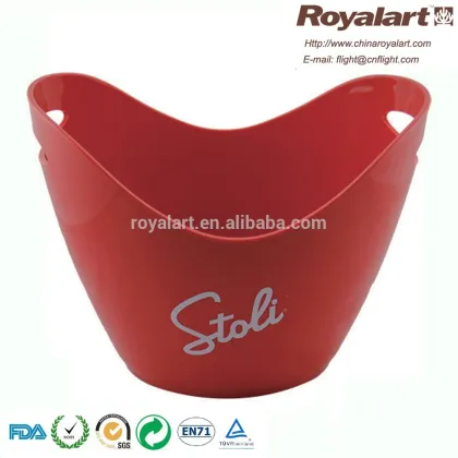 Stoli cheap beer ice bucket