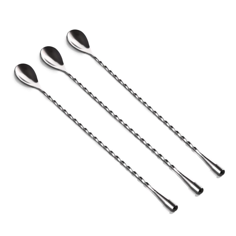 Stainless Steel Bar Mixing Spoon Cocktail Spoon