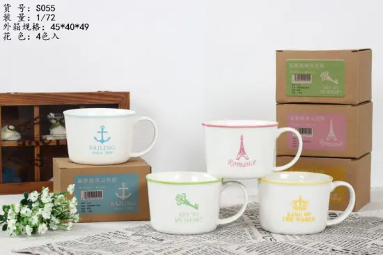 Retro Style Crafted Enamel Camp Mug