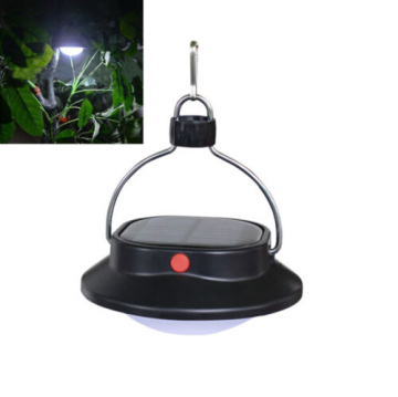 Factory Direct Sale Waterproof Portable Rechargeable Solar Camping Light LED Tent Lamp with USB Charger