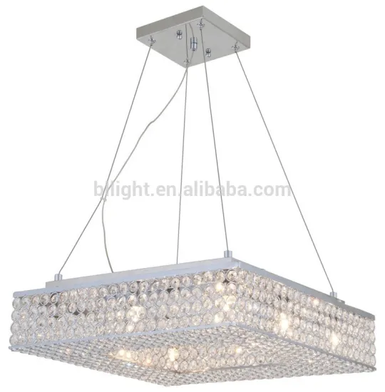 Indoor use decorative kitchen modern crystal pendant lamp