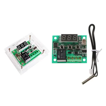 W1209 12V Electronic Thermostat Control Module + Acrylic Transparent Housing