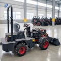 500kg Kovalı Küçük Elektrikli Lastik Tekerlekli Yükleyici