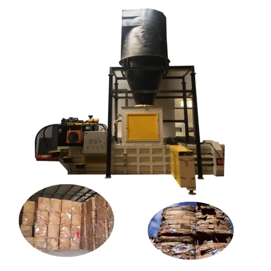2022 Best Waste Paper Baler Machine for Corrugated Cardboard and Plastic Bundling