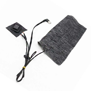 5V USB Graphene Far Infrared Carbon Fiber Heater Element for Custom Electric Clothing