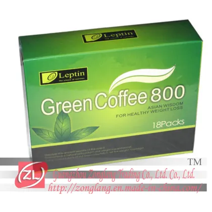 Leptin Green Coffee 800 Natural Slimming Coffee