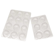 Clear Plastic Chocolate Blister cavity Tray Pack