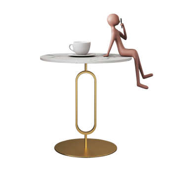 Modern Metal Side Table for Living Room and Bedroom