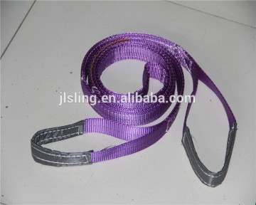 10 ton soft webbing sling lifting sling belt/buckle lashing strap/polyester webbing