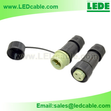 IP68 Waterproof Cable Connector with protection cap