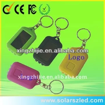 Led solar keychain for kids