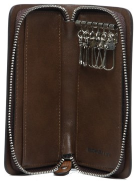 Factory wholesale good quality elegant fashion genuine leather key holder