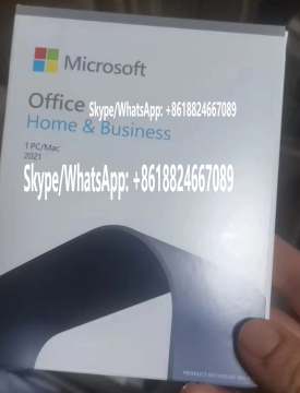 office 2021 home and business Genuine /Original License Key office 2021 Code COA Sticker & DVD& sealed packing box
