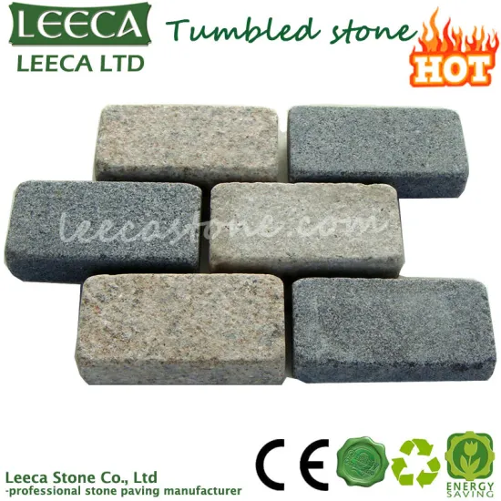Granite interlocking paving stone