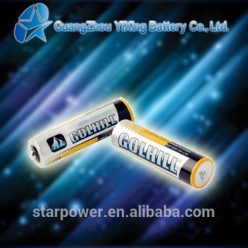 Mercury and cadmium-free R6 size aa um3 battery 1.5v
