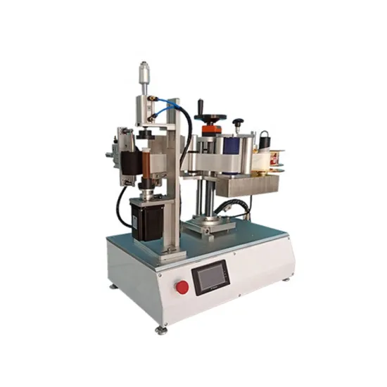 Semi-Auto Bottle and Jar Labeling Machine with Date Code Printer