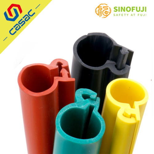 10kV high voltage silicon rubber clip-on insulated sheath
