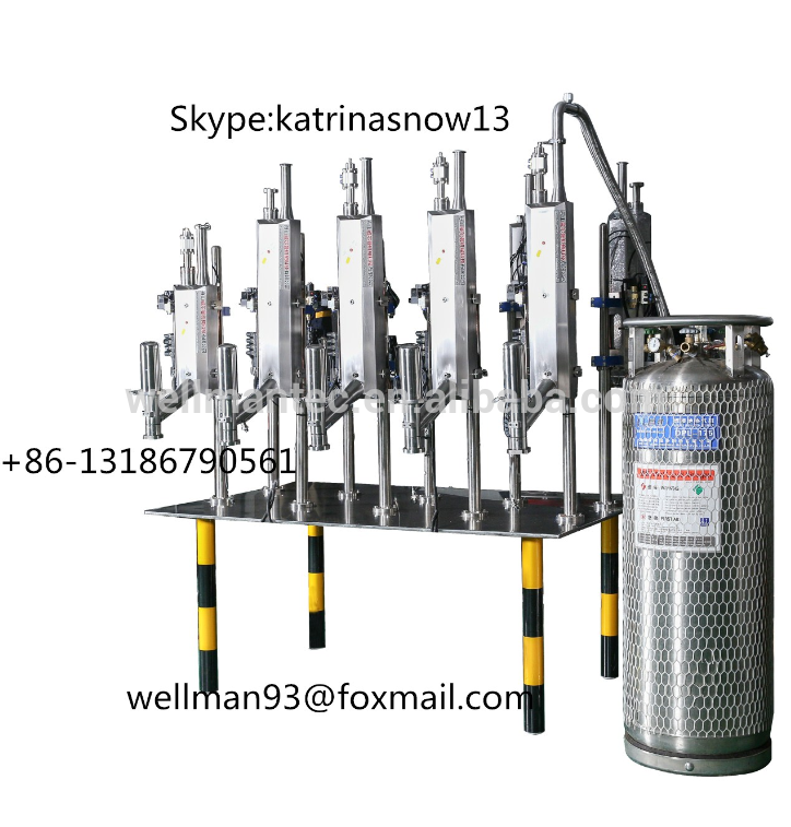 Can liquid nitrogen dosing unit