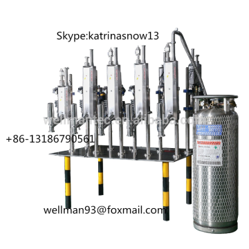 Can liquid nitrogen dosing unit