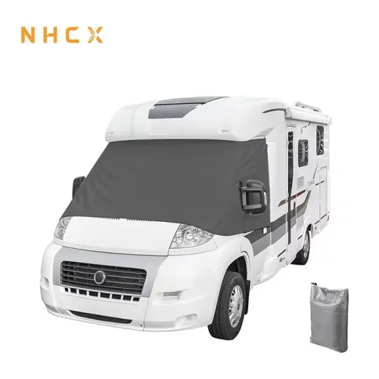 NHCX Foldable External Sunshade for RVs: UV Protection Windshield Cover