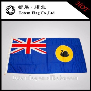 400D Spun Polyester Woven Western Australia State Flag