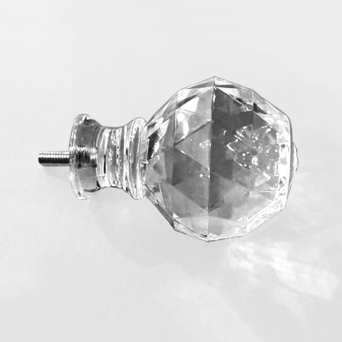 Kristal diamant gesneden gefacetteerde gordijnroede groothandel