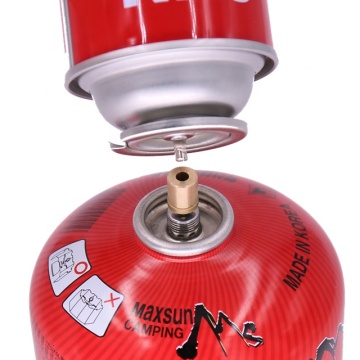 Outdoor Camping Stove Gas Refill Adapter for Propane Cylinders and Burners