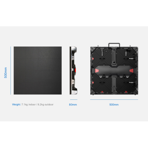 rental led display installation amazon