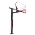 Fixado Basketball Hoop Stand para a escola